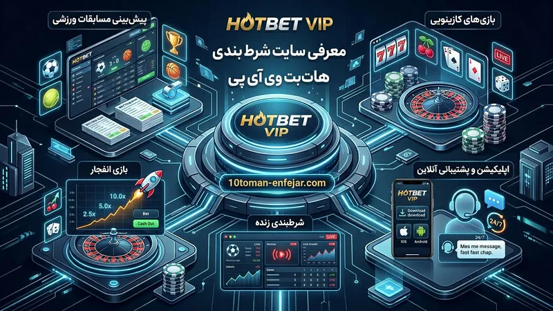 معرفی سایت شرط بندی هات بت وی آی پی
