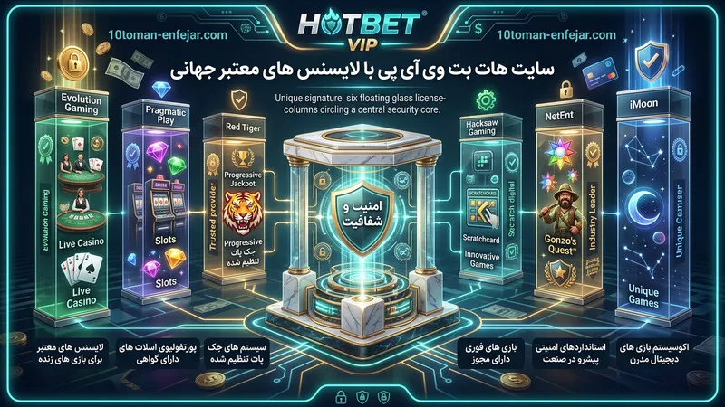 سایت هات بت وی آی پی با لایسنس های معتبر جهانی